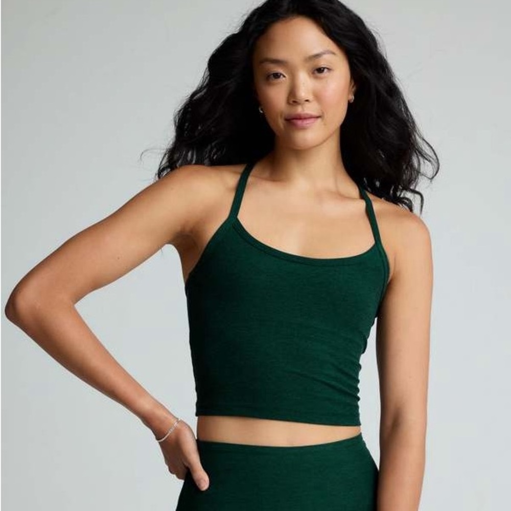 Beyond Yoga Spacedye Slim Racerback Cropped Tank